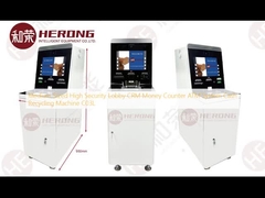 Medium Size High Security Lobby CRM Money Counter ATM System Mesin daur ulang uang tunai C03L