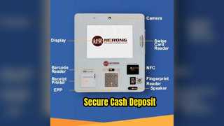 Tanpa uang tunai KIOSK-K06W user-friendly Tinggi cerdas