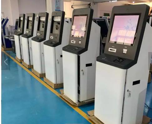 printer reporter mesin atm swalayan memutar kios layar sentuh pembayaran luar ruangan