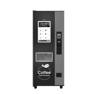 Layar Sentuh 22 Inch Self Service Mesin Kopi Cangkir Selesai Mesin Kios OEM ODM