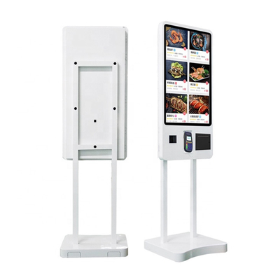 White Self Ordering Kiosk, Pembayaran Tagihan, Mesin Tiket Penerima Tunai