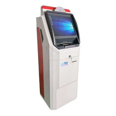 Tarik Dan Setor Kios Mesin ATM Tunai Dengan Layar Sentuh 19 Inch