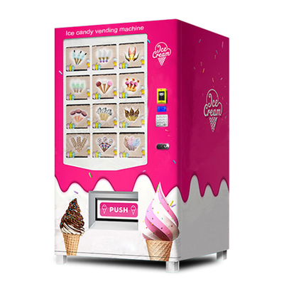 Kios Mesin Penjual Otomatis 22 Inch Untuk Minuman Es Krim 540 Unit