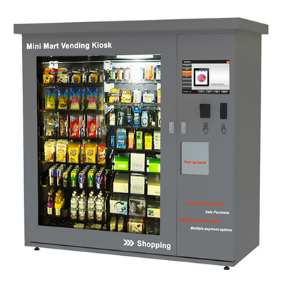 Kios Mesin Penjual Otomatis 19 Inch Layar Sentuh Tiket Permainan Kios Makanan Minuman