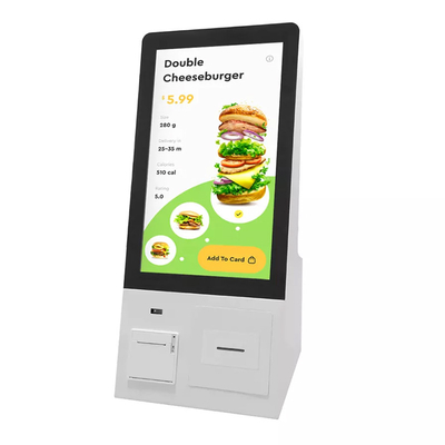 Layar Sentuh Mesin Pembayaran Tablet Kios Pemesanan Sendiri untuk Restoran