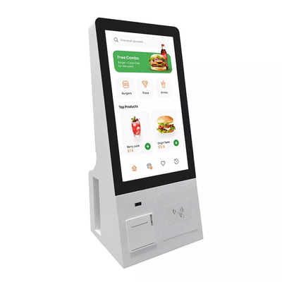 Layar Sentuh Mesin Pembayaran Tablet Kios Pemesanan Sendiri untuk Restoran
