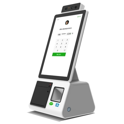 Self Service Pemesanan Pembayaran Kiosk Mesin Ips Lcd Self Pemesanan Tablet Kiosk 10,1 inci