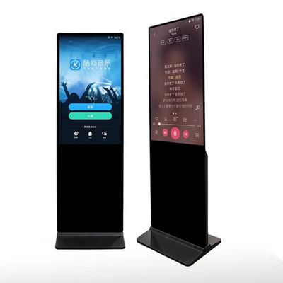 Bingkai Ultra Sempit Tampilan LCD Digital Signage Dalam Ruangan Atau Monitor Layar Sentuh