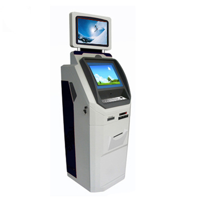 Pembayaran Tagihan Perbankan Mesin Atm Layar Ganda Untuk Cash In Dan Cash Out