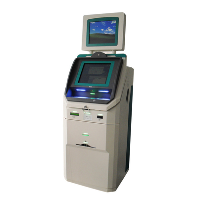 Pembayaran Tagihan Perbankan Mesin Atm Layar Ganda Untuk Cash In Dan Cash Out
