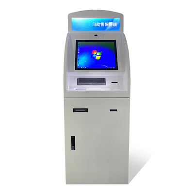 Hot Jual Layar Sentuh Self Service Cash Dispenser A4 Report Printer Mesin Atm Kios Layanan Mandiri