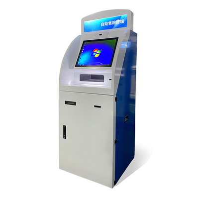 Hot Jual Layar Sentuh Self Service Cash Dispenser A4 Report Printer Mesin Atm Kios Layanan Mandiri