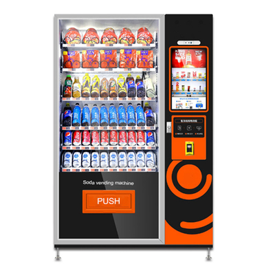 Layar Sentuh 22 Inch Mesin Penjual Minuman Otomatis Kios Dispenser Alkohol Air