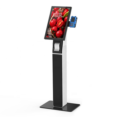 Layar Sentuh Self Service Kiosk Self Ordering Payment Machine untuk Indoor