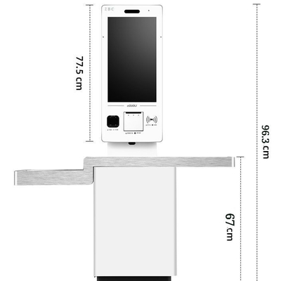 Pembayaran Pesanan Biaya Biaya Sistem Kios Pos Thermal Printer Kios Pembayaran Tiket Mesin Penjual Otomatis