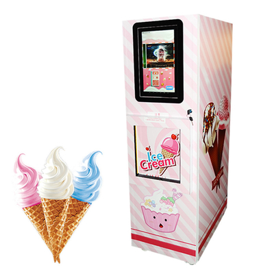 Kios Pembayaran Mandiri Mesin Penjual Es Krim Swalayan Otomatis