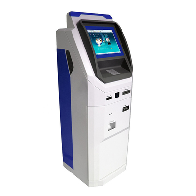 Layar Sentuh Self Service Mesin Penukaran Mata Uang Mesin ATM untuk Bank