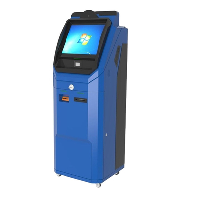 Layar Sentuh Self Service Mesin Penukaran Mata Uang Mesin ATM untuk Bank