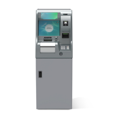 Mesin setoran tunai ATM, cek koin layar sentuh inci