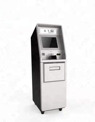 Kios Layar Sentuh Luar Ruangan Bank Keuangan Cek Deposit Machine mesin teller otomatis