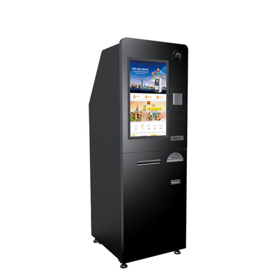 Mesin Perbankan Otomatis 17 Inch Mesin ATM Penukaran Mata Uang