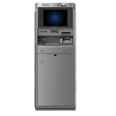 Mesin Setoran Tunai Kios Mesin Dispenser Kas Layar Sentuh 17 Inch