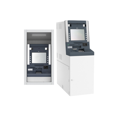 Otomatis 15 17 19 Inch Layar Sentuh Wall Mounted Mesin ATM Mesin Dispenser Uang Tunai