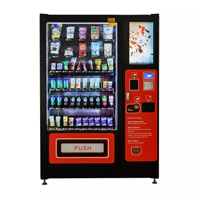 Mesin Penjual otomatis Kios untuk Teh Kopi Minuman susu minuman panas layar sentuh cerdas