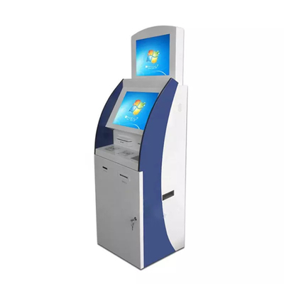 Layar 19&quot; ATM Cash Machine Self Service Cash Deposit Machine Money Kiosk