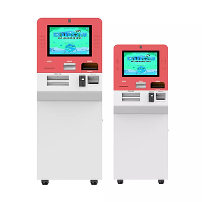 bandara 19 inci CPU i5 256G Atm Mesin Setor Tunai Anjungan Tunai Mandiri