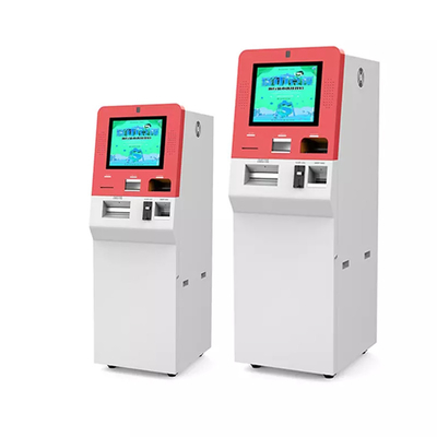 bandara 19 inci CPU i5 256G Atm Mesin Setor Tunai Anjungan Tunai Mandiri