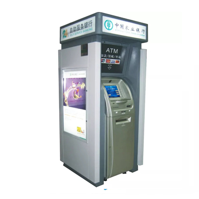 19 Inch Monitor 220V Kios Pembayaran Sendiri Mesin Atm Penukaran Mata Uang