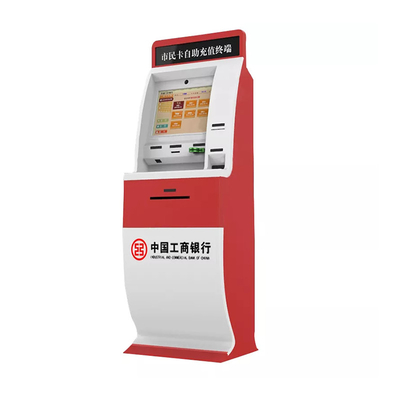Layar Sentuh Mesin Penukaran Mata Uang Atm Kios Swalayan Pembayaran Tunai