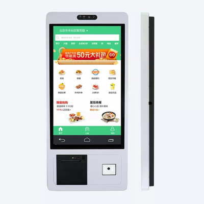 Kios pemindai kode batang layar sentuh kios swalayan