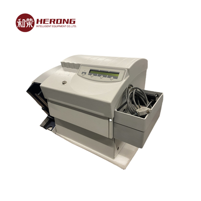 Desktop Card Embossing System Datacard Embosser 2 Baris Tampilan LCD
