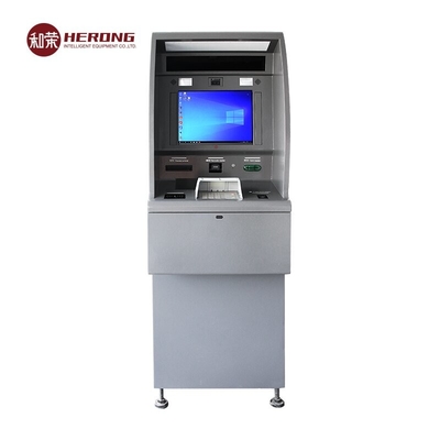 CRM ATM Volume Tinggi Cash Dispenser 1755mm Tinggi Sistem daur ulang uang tunai