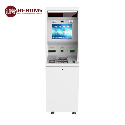 High Security Lobby CRM Money Counter ATM Machine Sistem daur ulang uang tunai