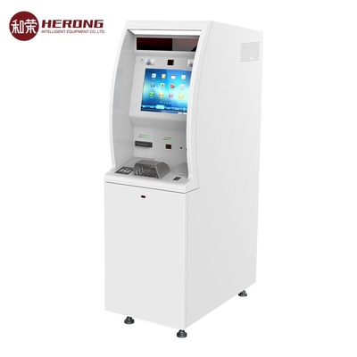 High Security Lobby CRM Money Counter ATM Machine Sistem daur ulang uang tunai