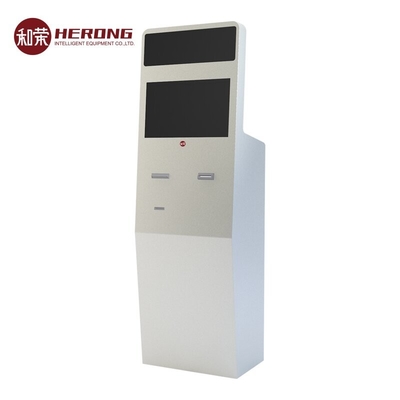 Dual Screen Self Service Top Up Kiosk Dengan Standar Industri Keuangan Internasional