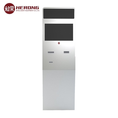 Dual Screen Self Service Top Up Kiosk Dengan Standar Industri Keuangan Internasional