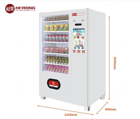 Kios Layanan Sendiri Layar Sentuh Kios Minuman Tunggal