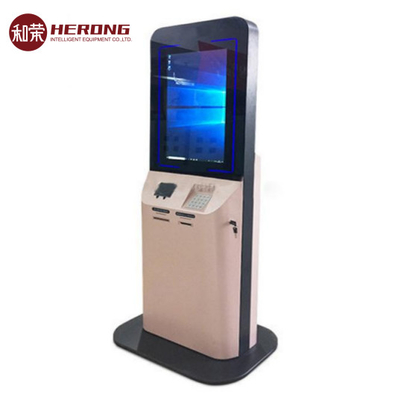 Hotel Self Service Check In Kiosk 32 Inci layar dengan kapasitas sentuh 50nits