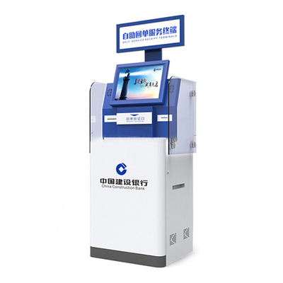 Smart Self Service Kiosk Mesin Dual Touch Screen Lottery Ticketing