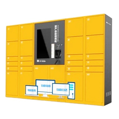 Layar Sentuh 22 Inch Self Service Post Office Parcel Locker Kiosk