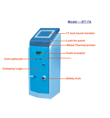 Smart Hotel 8ms Card Dispenser Kios Mesin Pembayaran Swalayan