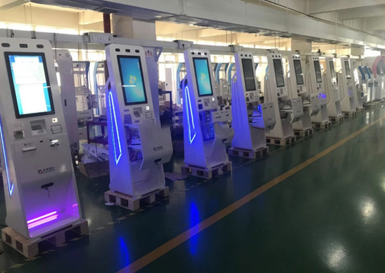 Smart Hotel 8ms Card Dispenser Kios Mesin Pembayaran Swalayan