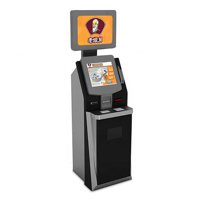 ODM IR Double Screen Self Payment Kiosk Terminal Untuk Tagihan Air Dan Listrik