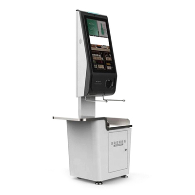Mesin Kios POS Layanan Mandiri Multi Fungsi 21 Inch Untuk Checkout Supermarket