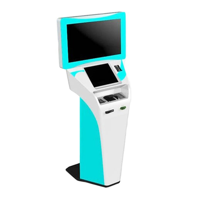 Restoran Kopi Layanan Mandiri Kios Pemesanan Outdoor Ipad Kiosk Layar Ganda