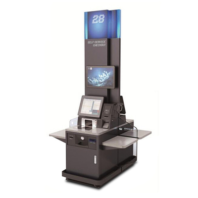 Pembayaran Supermarket Embedded Self Service POS Kiosk Restaurant Machine